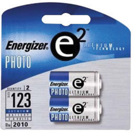 E2 Lithium Battery 123 3 Volt 2 per Pack - Batteries & Lighting